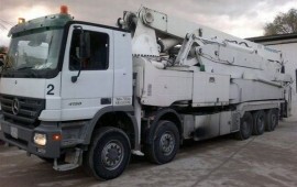 Аренда автобетононасоса 52 метра Putzmeister М 52