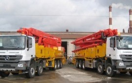 Автобетононасос в аренду в Лобаново