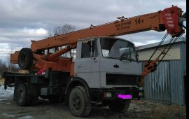Автокран 14 тонн услуги
