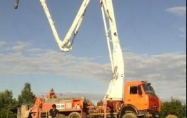 Бетононасос 22 метра +(трубы) в Волжском