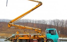 Аренда автобетононасоса Sermac