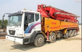 Аренда автобетононасоса DAEWOOD KCP 50 метров