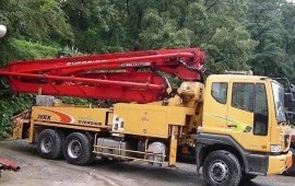 Услуги автобетононасоса