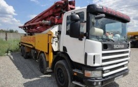 Услуги автобетонасоса 42 метра