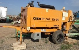 Бетононасос стационарный CIFA PC 506 в аренду