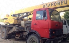 Аренда автокрана 14 тонн