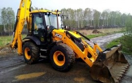 Аренда экскаватора погрузчика jcb 4 cx