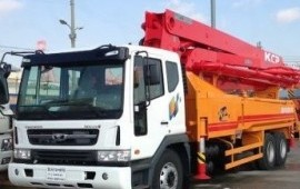 Аренда автобетононасоса 32, 40, 48м
