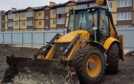 Услуги экскаватора погрузчика