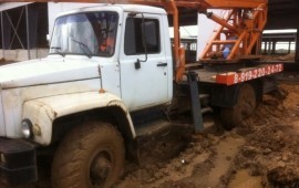 Услуги автовышки на базе вездеход