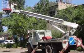 Услуги автовышки 18м