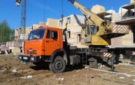 Аренда услуги автокрана Московская область
