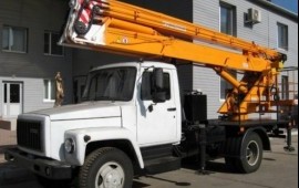 Услуги Аренда автовышки