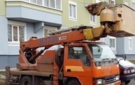 Услуги автовышки