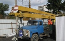 Услуги автовышек 18м и 22м