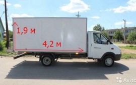 Грузоперевозки на газели