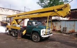 Аренда автовышки 15-45 метров