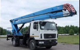 Аренда автовышки 22-28 метров