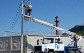 Автовышка телескопическая 18 м
