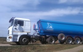 Перевозки сыпучих грузов 40 тонн