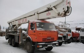 Аренда Автовышки КАМАЗ