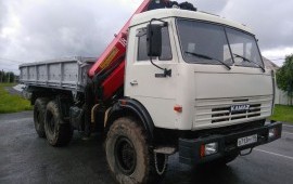 Камаз Манипулятор-Вездеход 6х6+Люлька