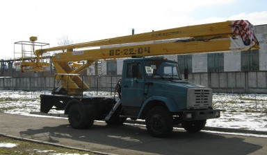 Аренда спецтехники, автовышка