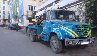 Автовышка АГП 18 м на базе ЗИЛ в Апатитах