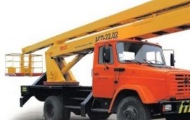 Аренда автовышки АГП-22