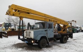 Услуги автовышки ВС-22А в аренду