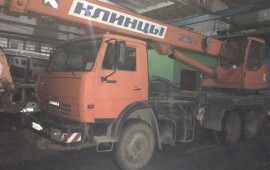 Услуги автокрана 25 т