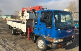 Услуги эвакуатора круглосуточно.Борт 5т,стрела 3т. в Комсомольске-на-Амуре