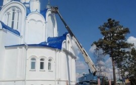 Услуги автовышки 32 метра в Усть-Илимске