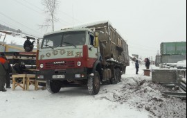 Камаз одиночка до 14 тонн. Борт, площадка