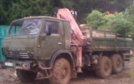 Услуги манипулятора Камаза вездехода