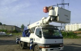 Услуги японской автовышки 16 м