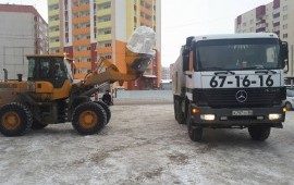 Уборка снега г.Сургут