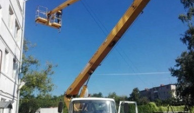 Услуги и аренда автовышки 22 и 18м (телескоп)