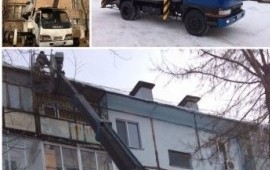 Японская автовышка от 12 - 27 метров, платформа 16