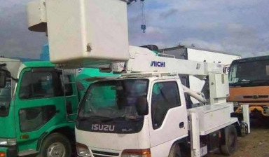 Автовышка 18м в аренду.Услуги агп в Елховке