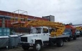 Услуги Автовышки телескоп агп 17м