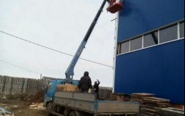 Автовышка манипулятор