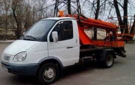Аренда автовышки на базе а/м Газель в Базарном Сызгане