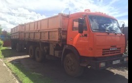 КАМаз-колхозник(самосвал-зерновоз)+ опытный ответс