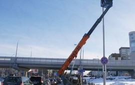 Аренда автовышки 15 метров
