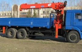 Манипулятор на базе Камаз 10т