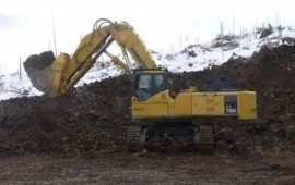 Экскаватор KOMATSU PC 750-7 прямая лопата