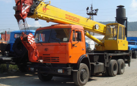 Услуги автокрана 25т