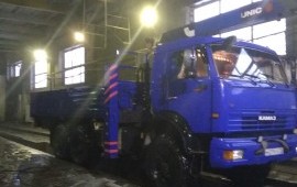 Услуги камаз вездеход манипулятор