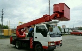 Автовышка 16 метров. Аренда. Услуги